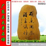 6米高大型景观黄蜡石 刻字石 编号N-0333