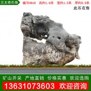 独石成景太湖石 自然石造景石 编号0618